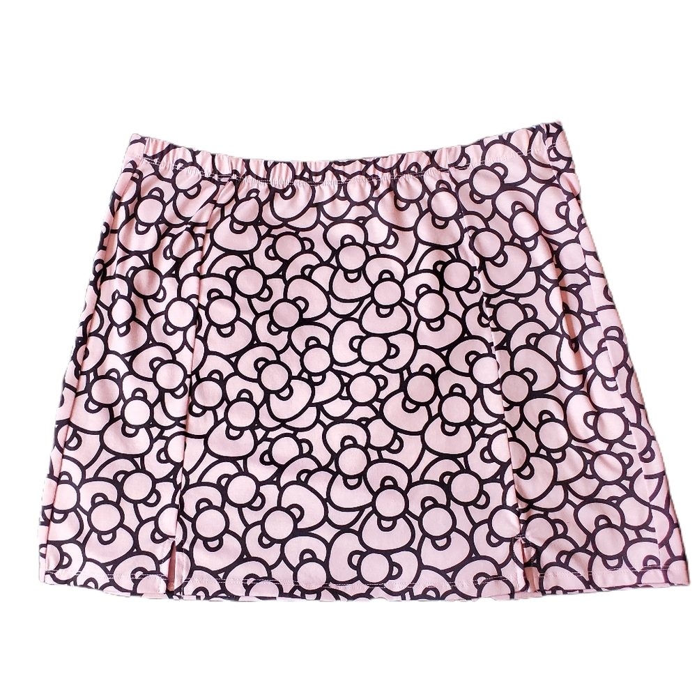 Hello Kitty Bow Mini Notched Skirt